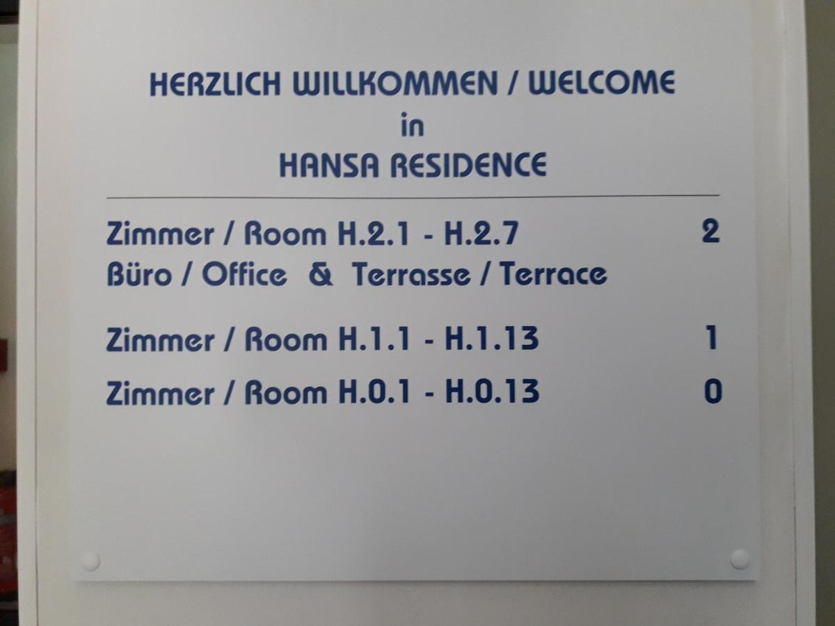 Gaestehaus Hansa Residence Хамбург Екстериор снимка